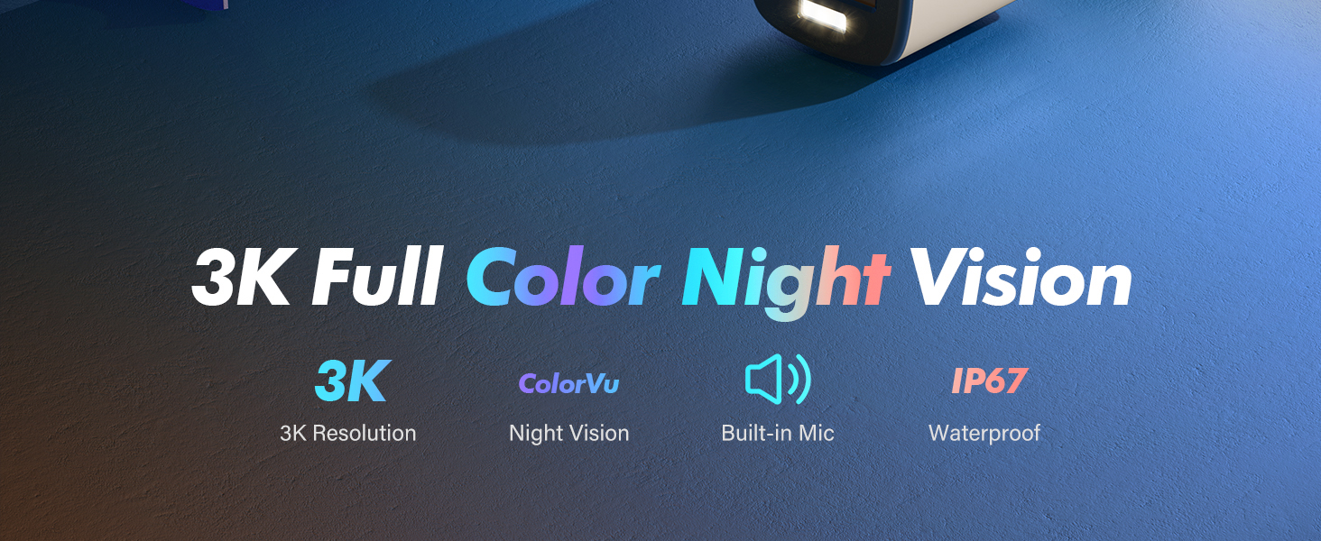 COLOR NIGHT VISION WIRED CAMERA