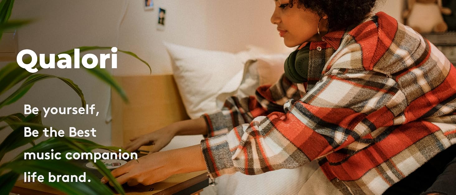 QUALORI CD Player Portable with Bluetooth Desktop CD Player