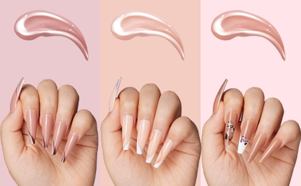 nude polygel nail kit
