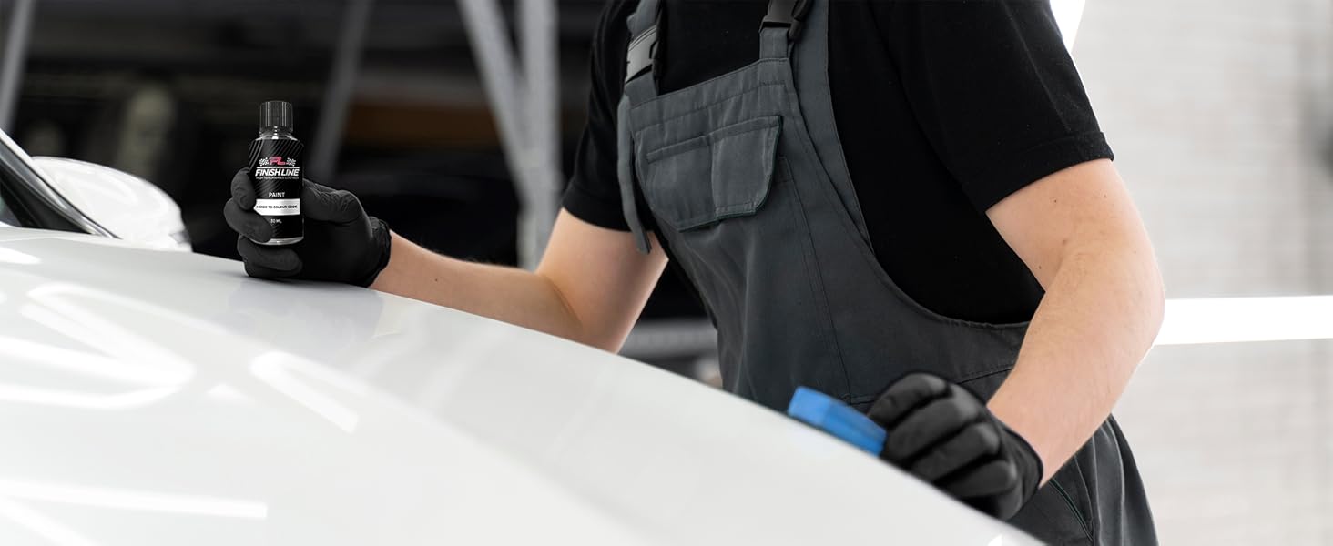 FINISH LINE A94 Midnight Black For MINI Touch Up Paint Bottle 30ML With