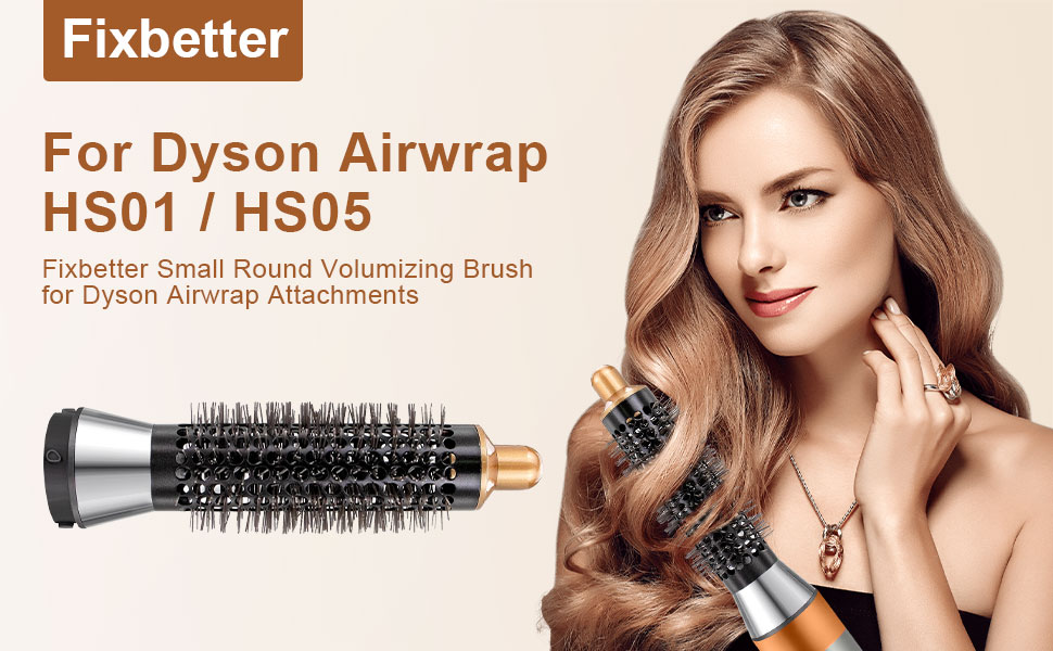 Fixbetter Ronde borstelkam voor Dyson Airwrap HS01 HS05 krultang, accessoires, styler