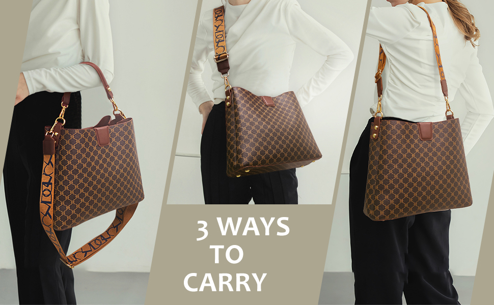 trendy shoulder tote purse
