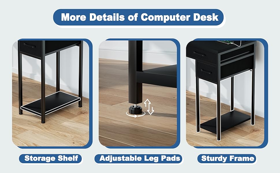 Modern Desk with Considerate Designs