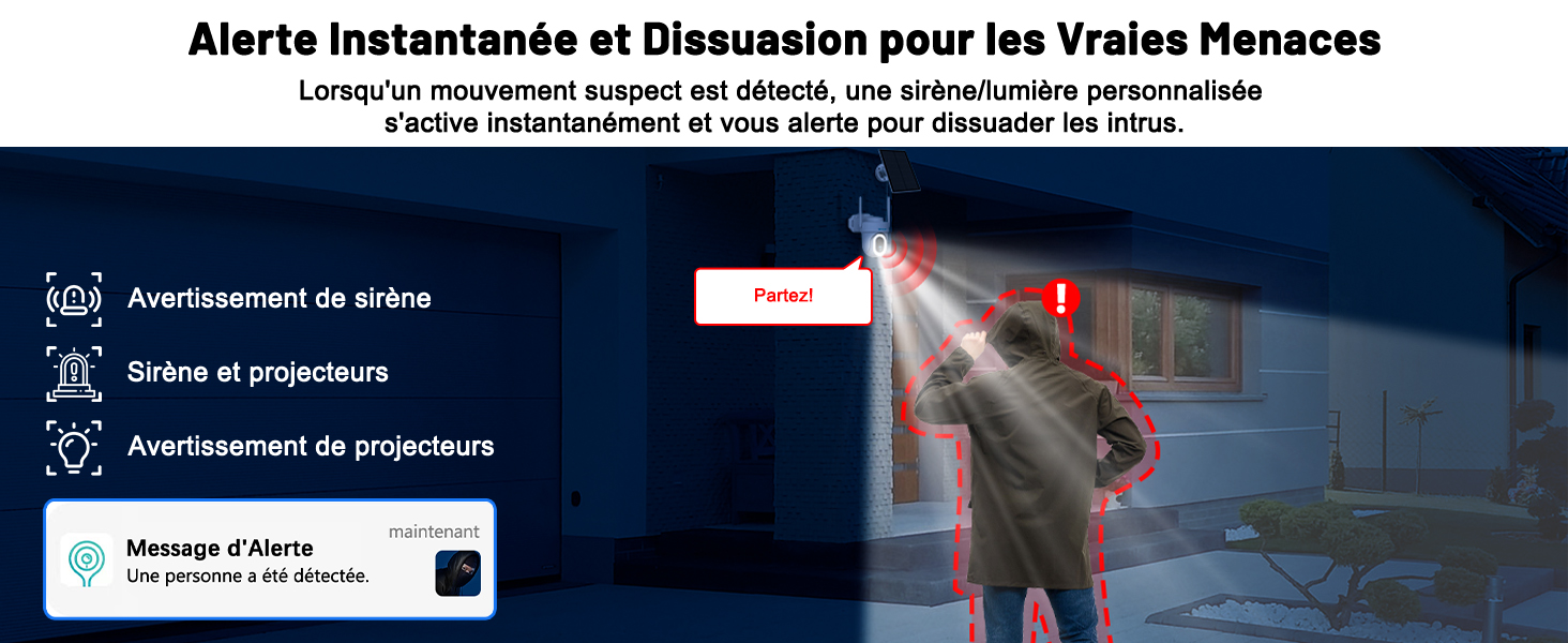 camera surveillance exterieure sans fil