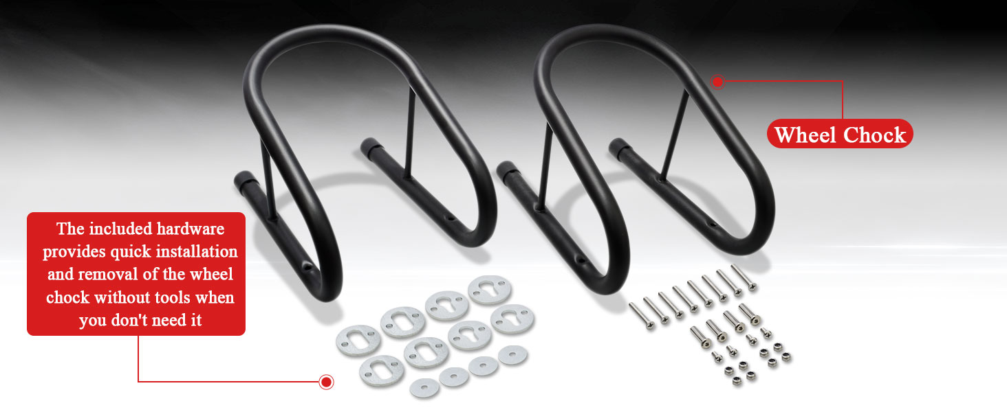 Removable Dirt Bike Wheel Chock