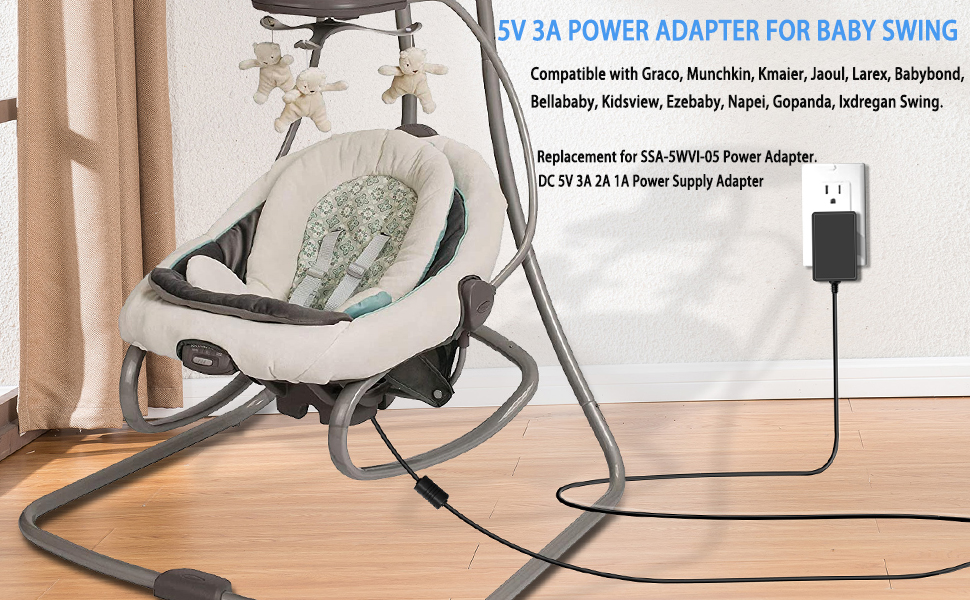 5v 3a power supply for baby swing