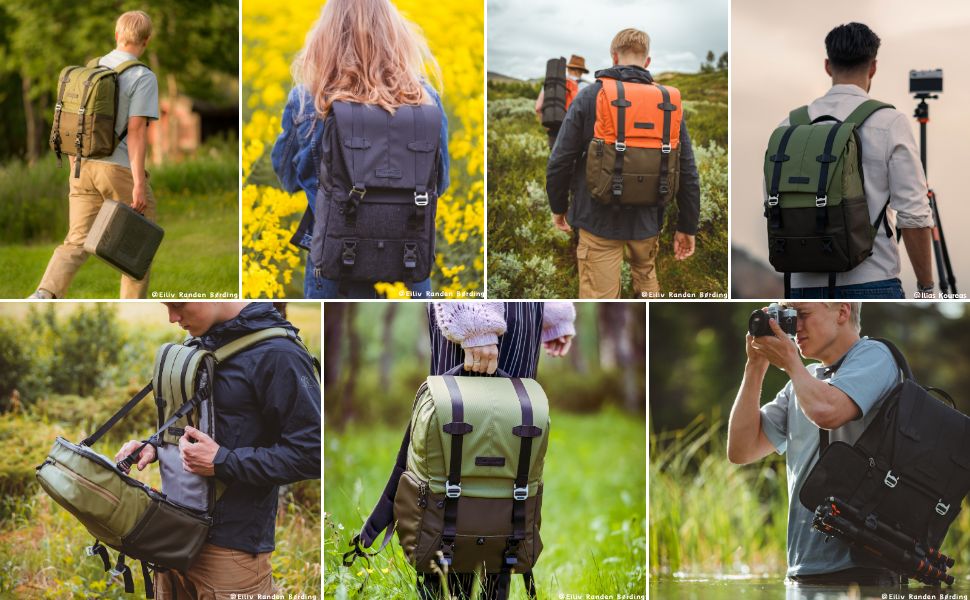 K&F Concept Camera Backpack, Camera Bags for Photographers Large