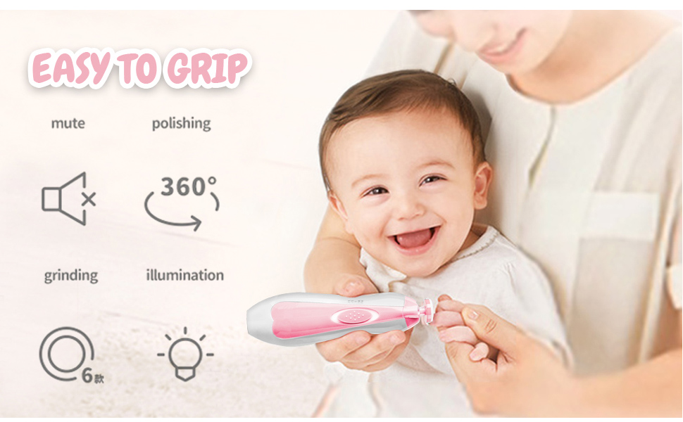 Buy ROMINO Baby Nail Trimmer, Electric Safe Nails Clippers and Cutter
