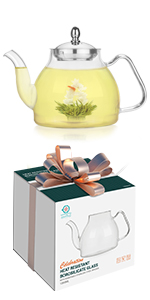 glass teapot 1000ml