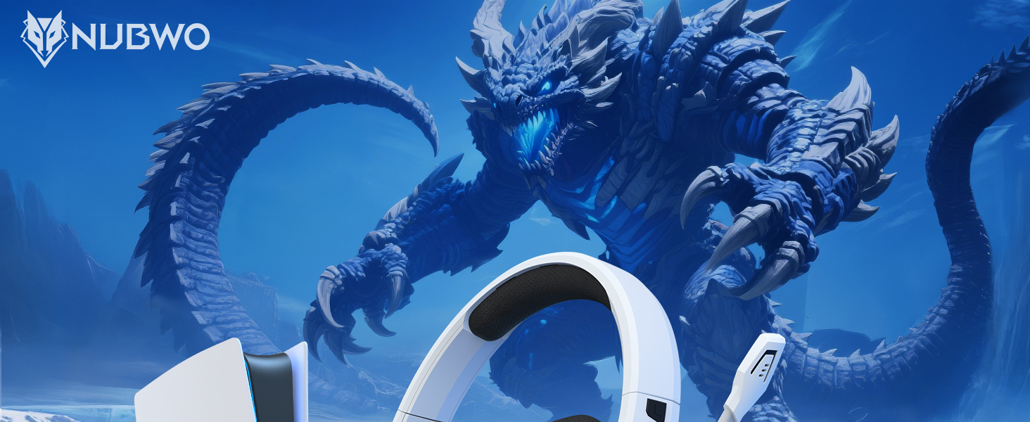 NUBWO G06 Dual Wireless Gaming Headset