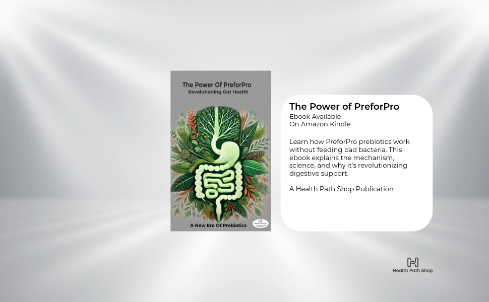 PreforPro eBook cover promoting digestive health education