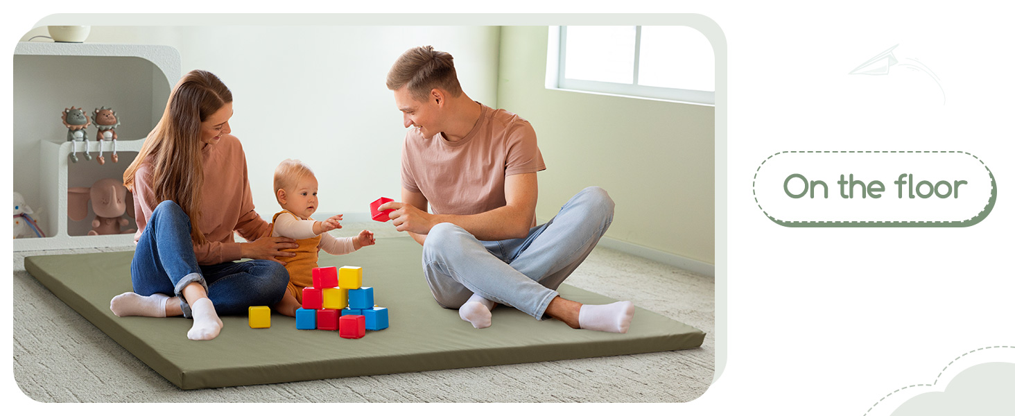 Amazon com : HIGOGOGO Vegan Leather Baby Play Mat 48 x 48 High Density Amazon com : HIGOGOGO Vegan Leather Baby Play Mat 48 x 48 High Density