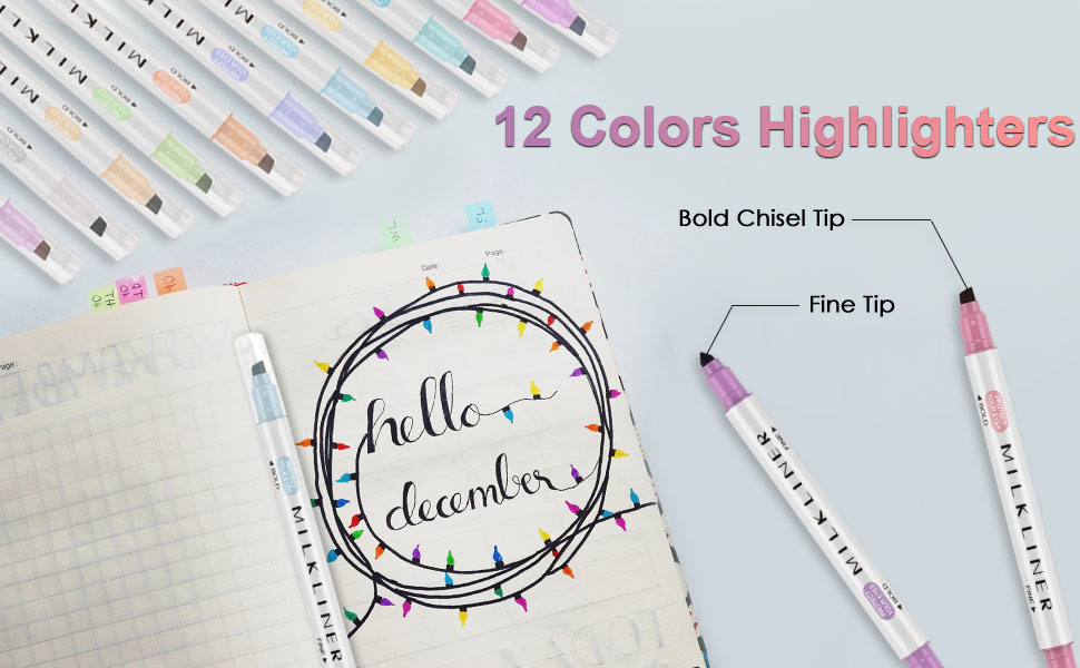 Amazon EooUooIP Aesthetic Highlighters 12 Pack Neutral Amazon EooUooIP Aesthetic Highlighters 12 Pack Neutral