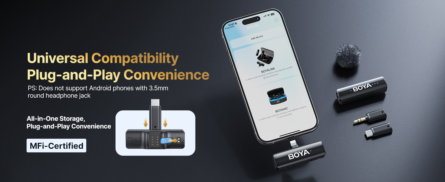 boyalink 2 A1 microphone