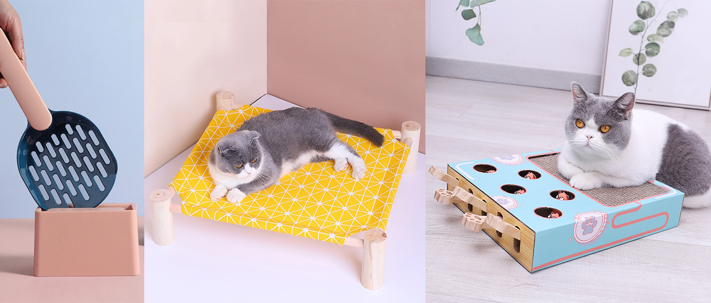 croselyu Pet Cat Litter Scoop Filter Cat Litter Cat Poop Cleaning Tool Highgrade ABS Plastic