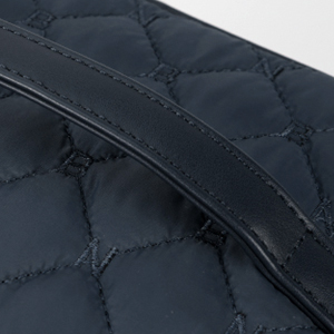 cosmetic bag with soft handle