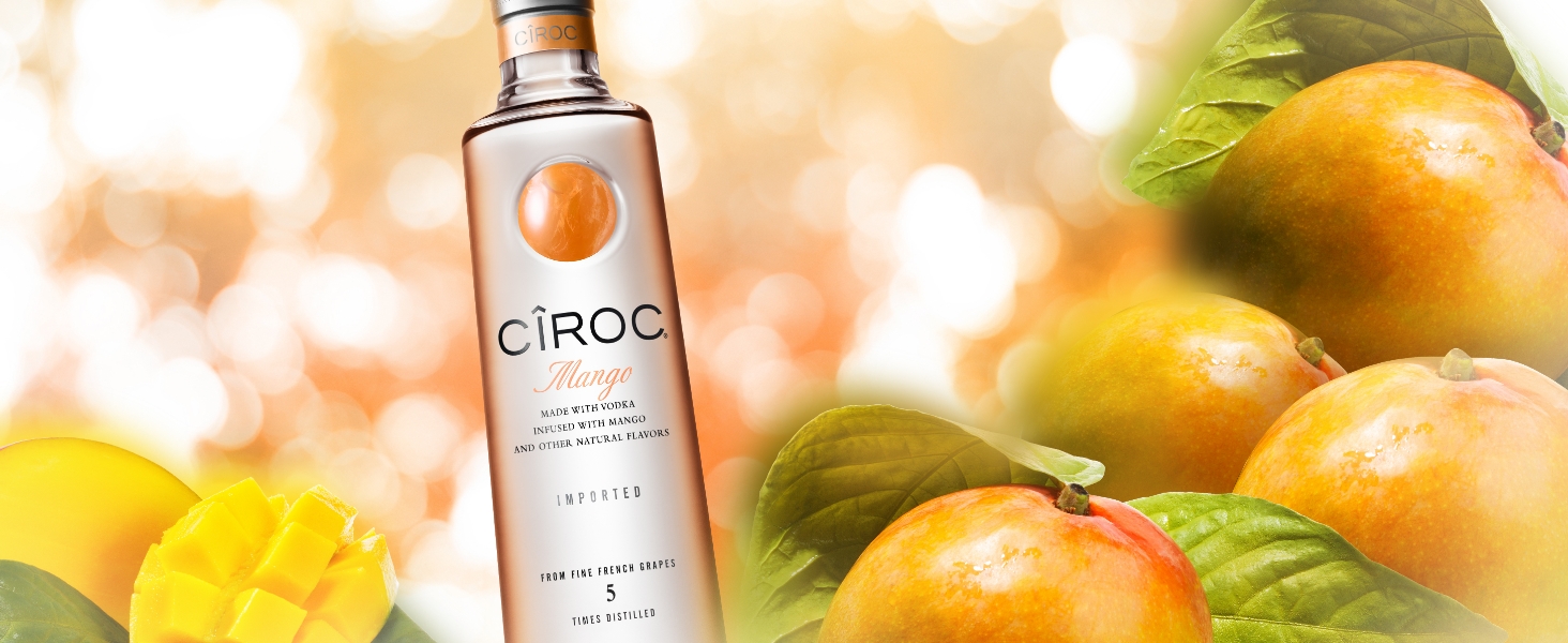 Ciroc Mango Flavoured Vodka 37.5 vol 70cl Tropical Taste