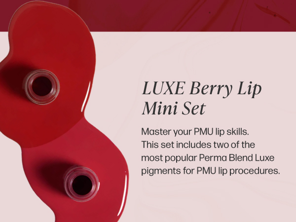 Amazon.com: Perma Blend Luxe Berry Lip Set - Deep Red Tattoo