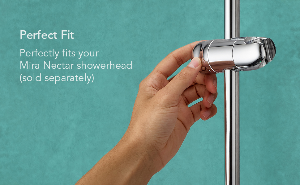 Mira Showers Nectar Shower Slide Bar Chrome 2.1703.008 Amazon.co.uk