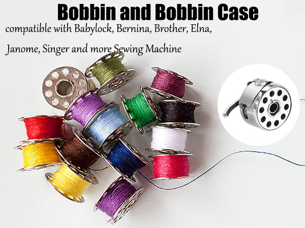 metal bobbin and bobbin case