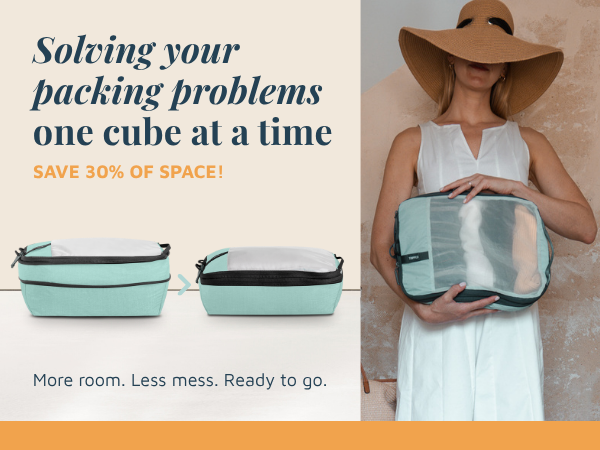 Amazon.com: Compression Packing Cubes for Travel by TRIPPED