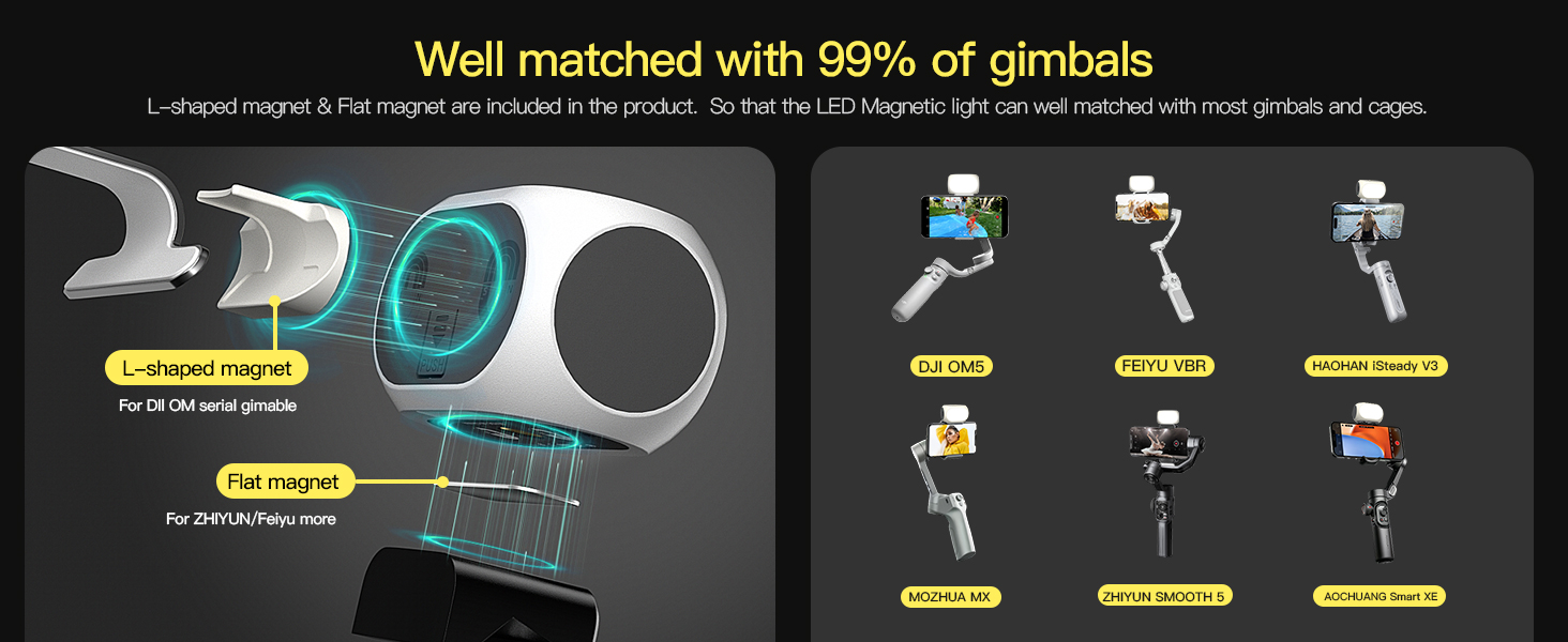 Gimbal fill light