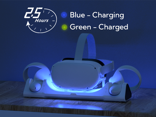 Amazon.com: ZYBER Charging Dock for Meta Quest 2, VR Stand