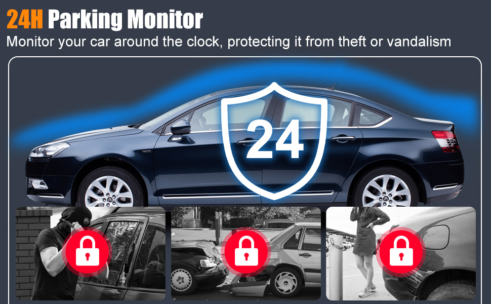 Dash Cam Front and Rear