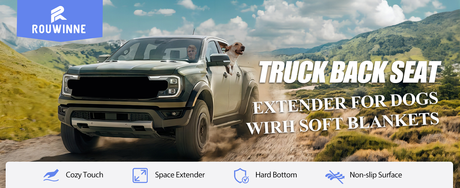 Back Seat Extender for Dogs