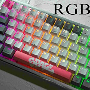 Amazon | YUNZII AK84 84キーホットスワップ可能なゲーミング