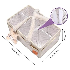 nappy caddy organiser