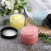 sugar scrub jars