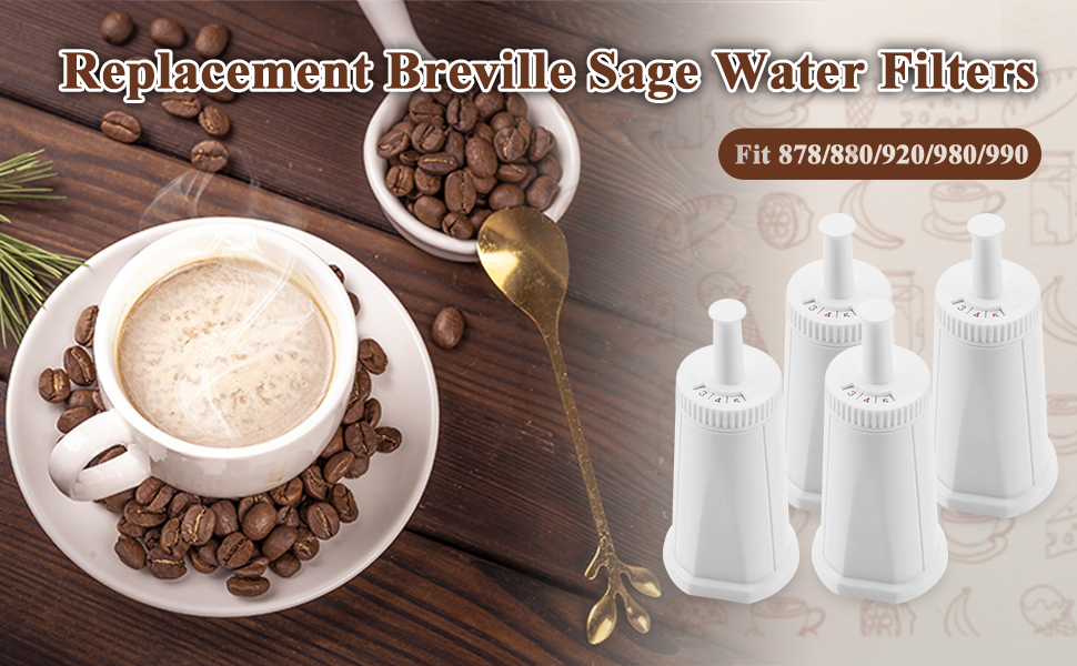 Upgrade Breville Touch Water Filter Replacement Espresso