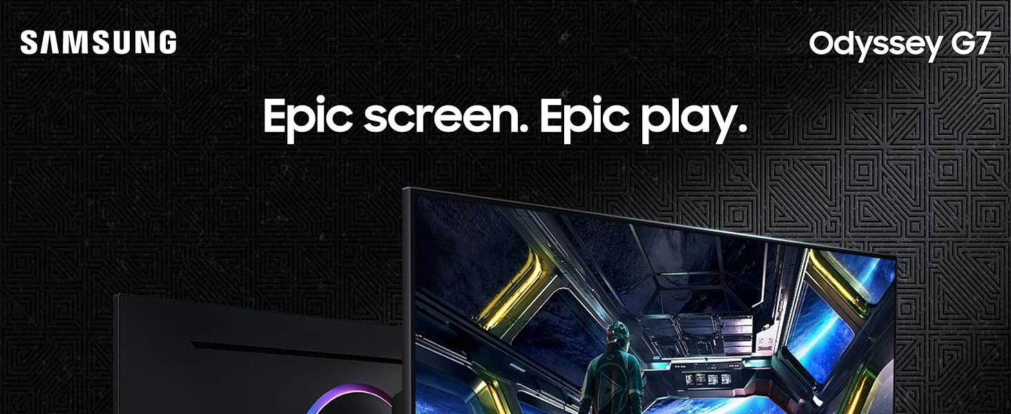 27 inch Odyssey G7 G70D 4K UHD Smart Gaming Monitor