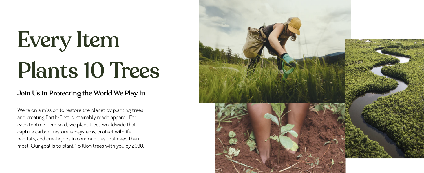 Every Item Plants Ten Trees