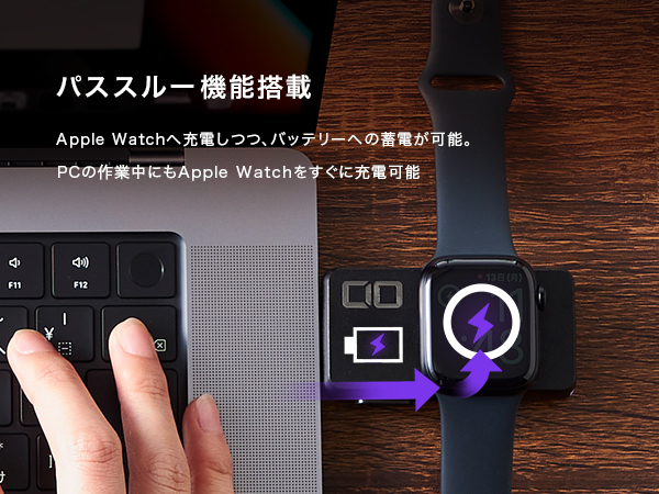 Amazon.co.jp: CIO Apple Watch 充電器 タイプC モバイル