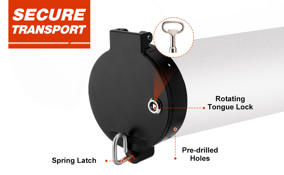 TRUCFUSION Conduit Carrier Kit Fit for 6" PVC Pipe Roof