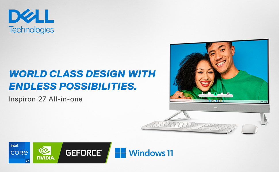 Dell Inspiron 7720 All in One Desktop - 27-inch FHD