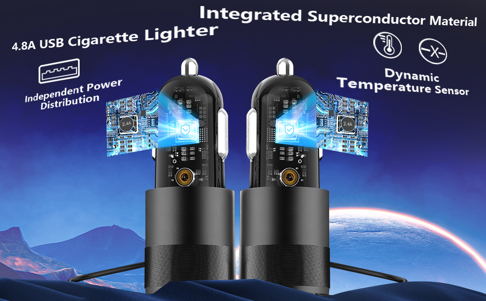 iPhone Car Charger Fast Charging