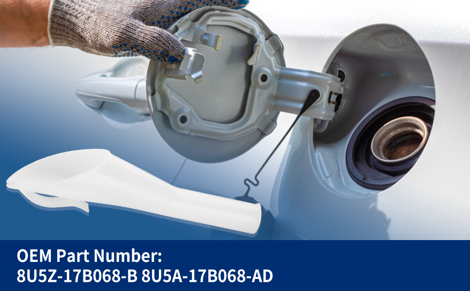 Fuel Filler Funnel, Capless Gas Tank Funnel, Car Vehicle