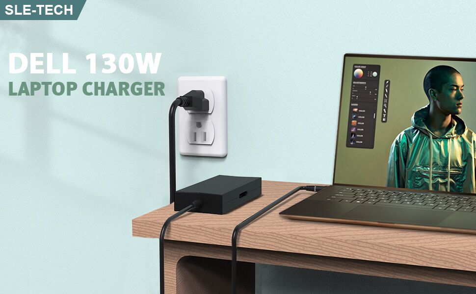 130W dell laptop CHARGER