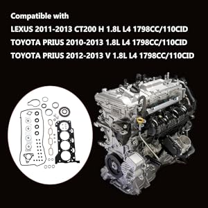 Amazon.com: GXARTS MLS Engine Cylinder Head Gasket Set