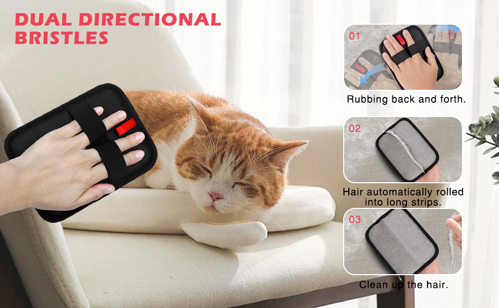 Static Pet Hair Remover Gloves