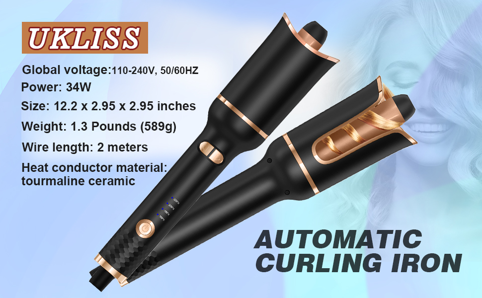 Automatic Curling Iron Product parameter