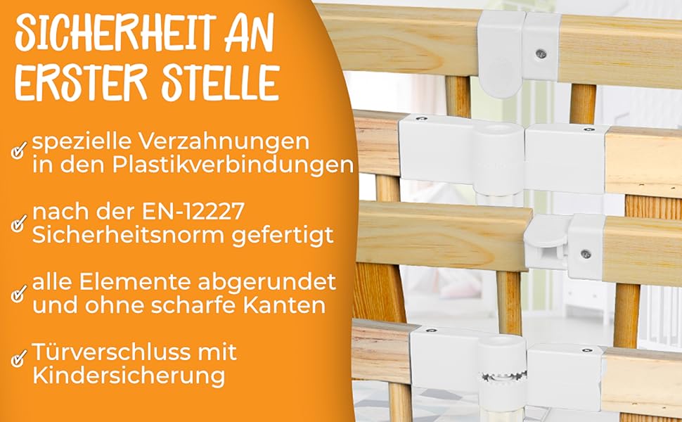 Premium White Baby Child Playpen