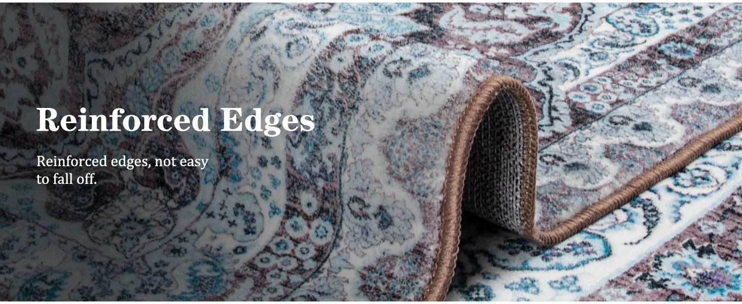 Foxmas 8x10 Area Rugs for Living Room, Machine Washable