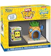 Funko Pop Bitty Town: Spongebob Squarepants - Spongebob Squarepants and Pineapple House - Collect...