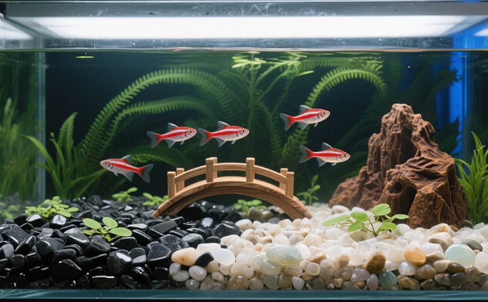 Aquarium Gravel Vase Filler Decor Stone