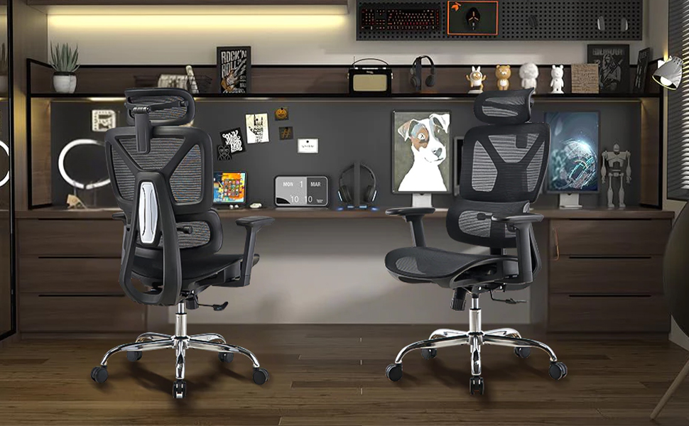 Cadeira ergonômica extremamente moderna e confortável