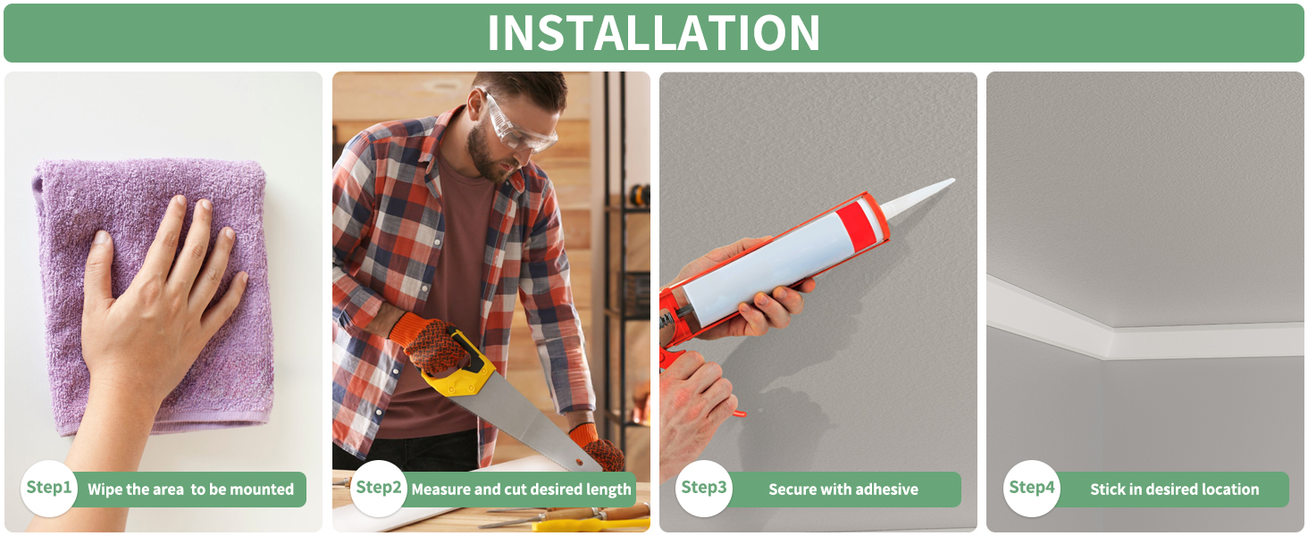 ceiling molding trim easy to install